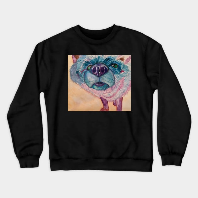 Foxy in Wonderland Crewneck Sweatshirt by toylibrarian